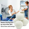 Wool Dryer Balls — Reusable Natural Fabric Softener (3/6 Pack)